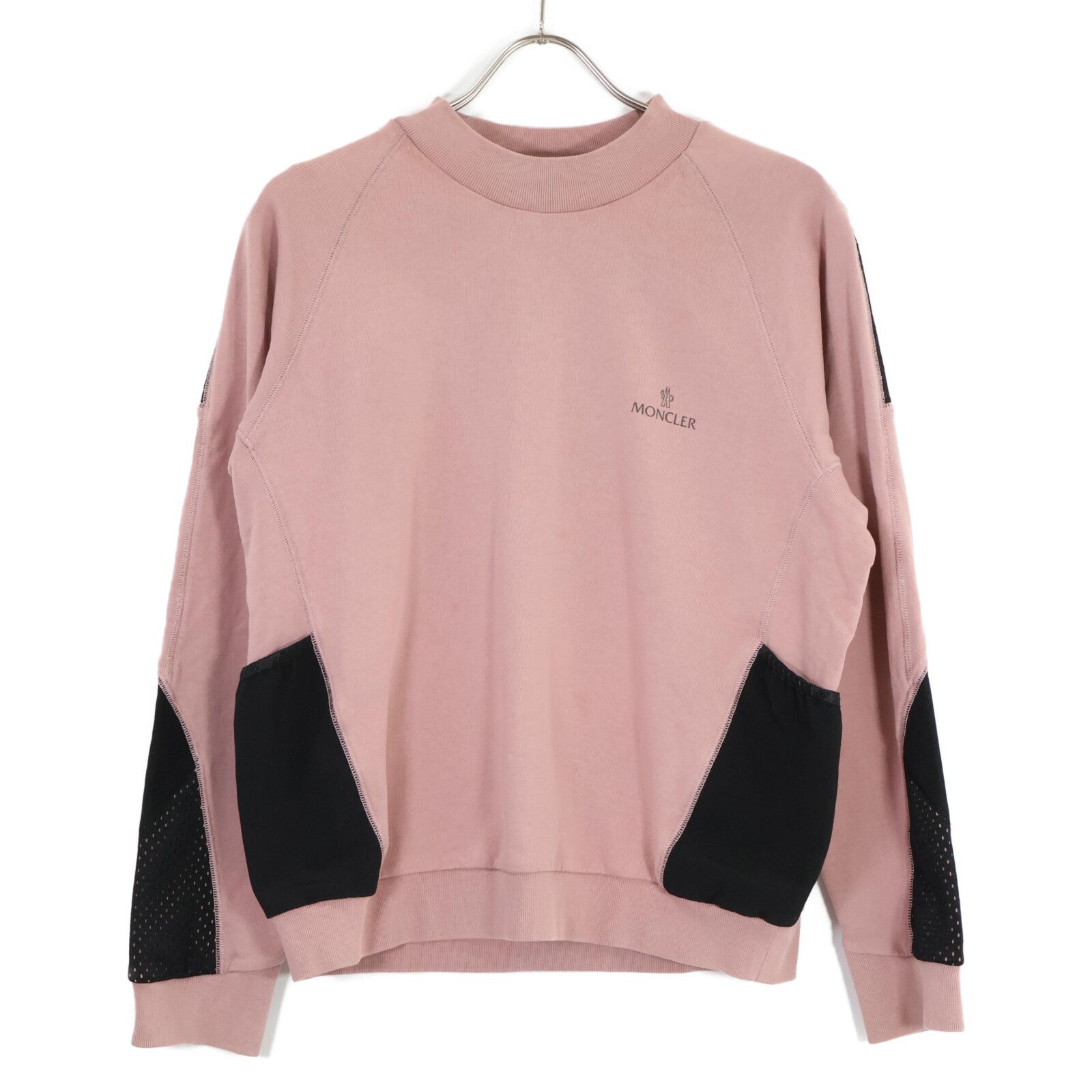 MONCLER モンクレール 21年 ﾋﾟﾝｸ ﾄﾚｰﾅｰ S