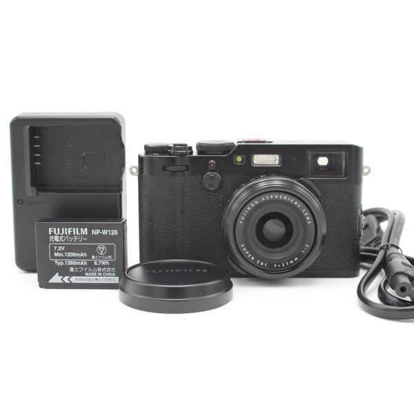 ショット数15700 FUJIFILM デジタルカメラ X100F ブラック X100F-B ♯82030