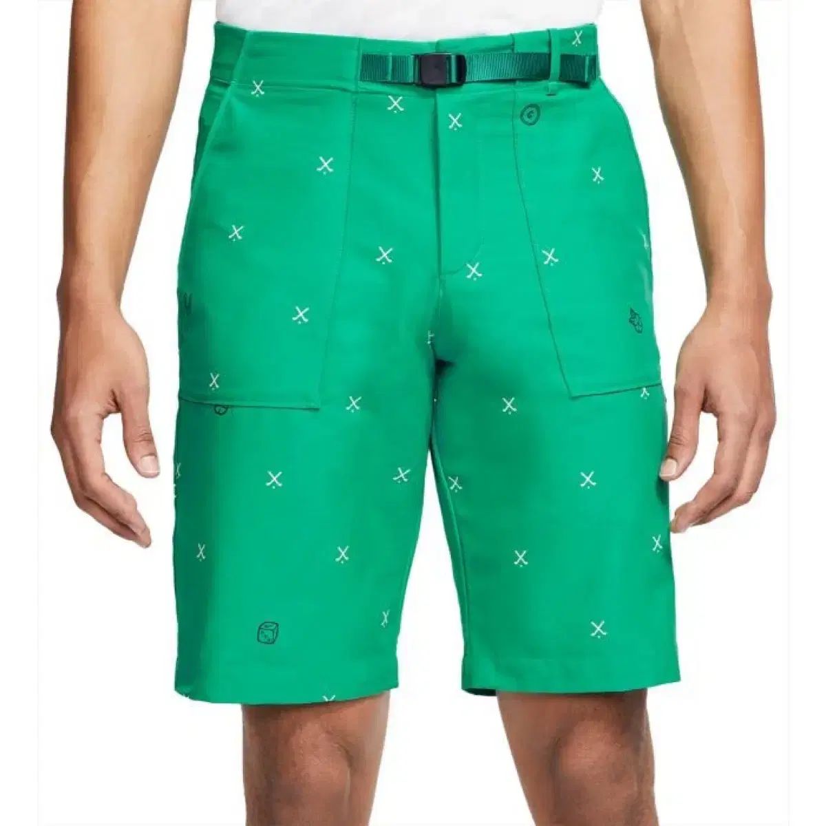 NIKE ゴルフ ドライフィット ハーフパンツ 28インチ グリーン LLC-HASEGAWATOSO_COM