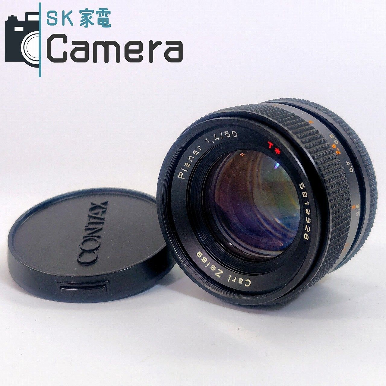 CONTAX Planar 50ｍｍ F1.4 T AEJ 初期 シリアル581XXXX コンタックス Carl Zeiss 粘り有