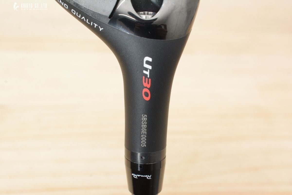 高弾道 高初速 ロマロ Romaro Ray TYPE-R PLUS ユーティリティ 6 U 30° TOUR AD HY-35 フレックスR レイ タイプR UT H