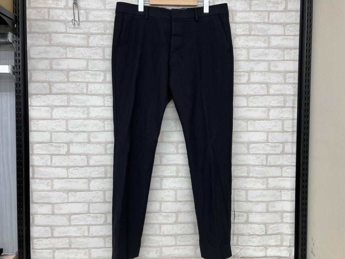 AMI Alexandre Mattiussi アミ アレクサンドル マテュッシ ロングパンツ ブラック メンズ 44 インポート