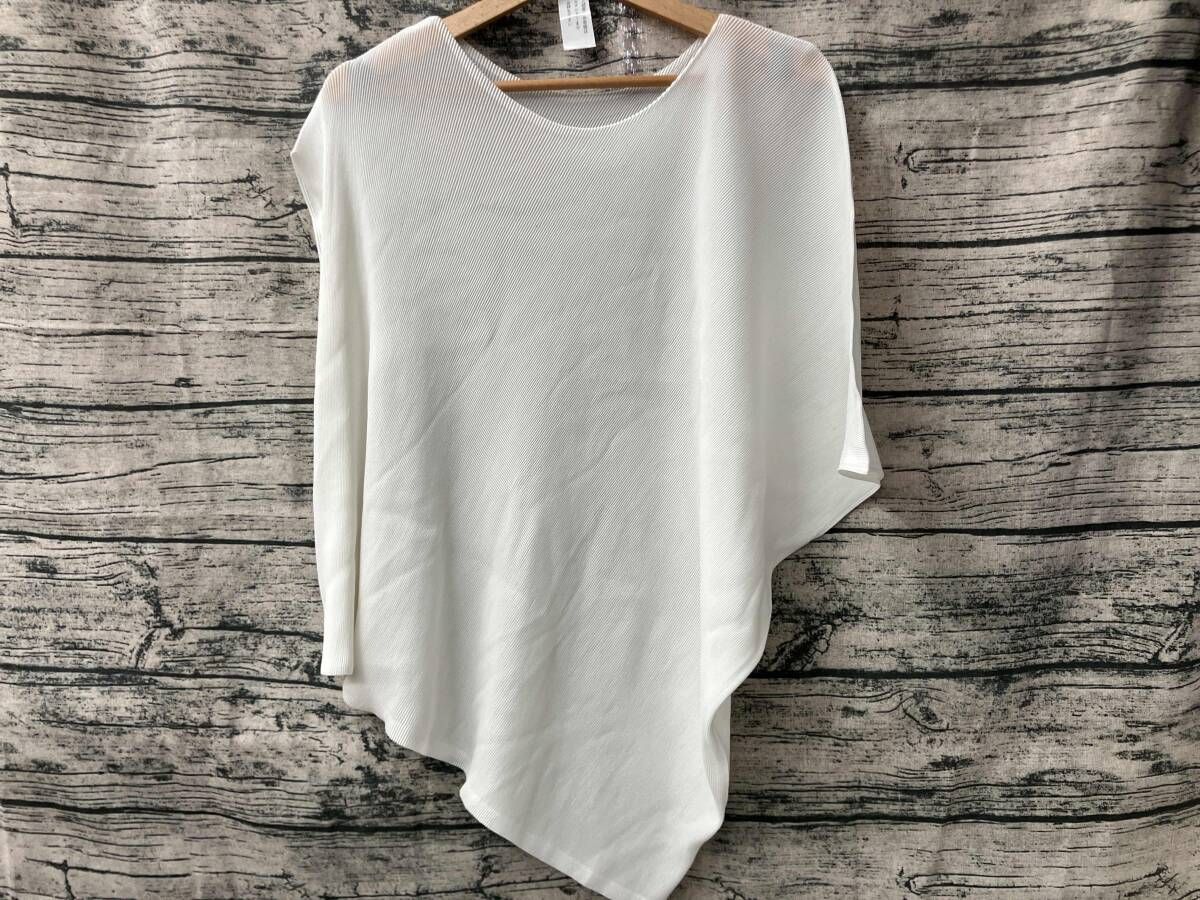 PLEATS PLEASE プリーツプリーズ PP21FK323 半袖シャツ ブラウス サイズ3 ホワイト