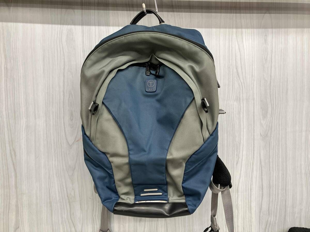TUMI T-TECK 67800D トゥミ テックリュック ブルー グレー メンズ 多ポケット カジュアル