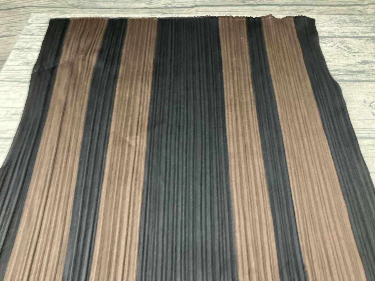 PLEATS PLEASE プリーツプリーズ PP21-JH542 ストライプ 半袖ワンピース サイズ3