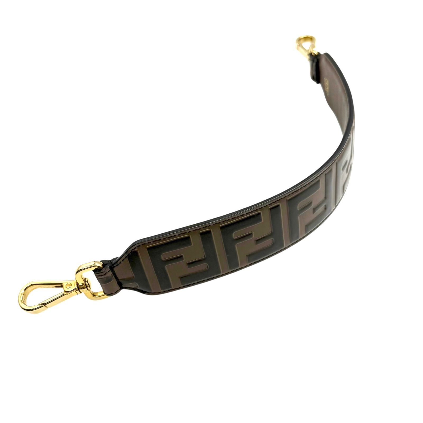 フェンディ ミニストラップユー ズッカ ショルダーストラップ de9 DECORATOM_COM_BR