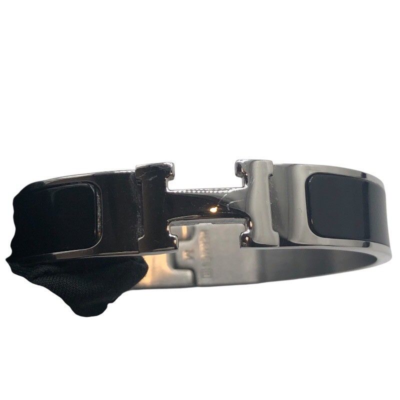 エルメス HERMES クリッククラックPM ブラック SV エナメル メタル FORTGASGNV_COM_BR