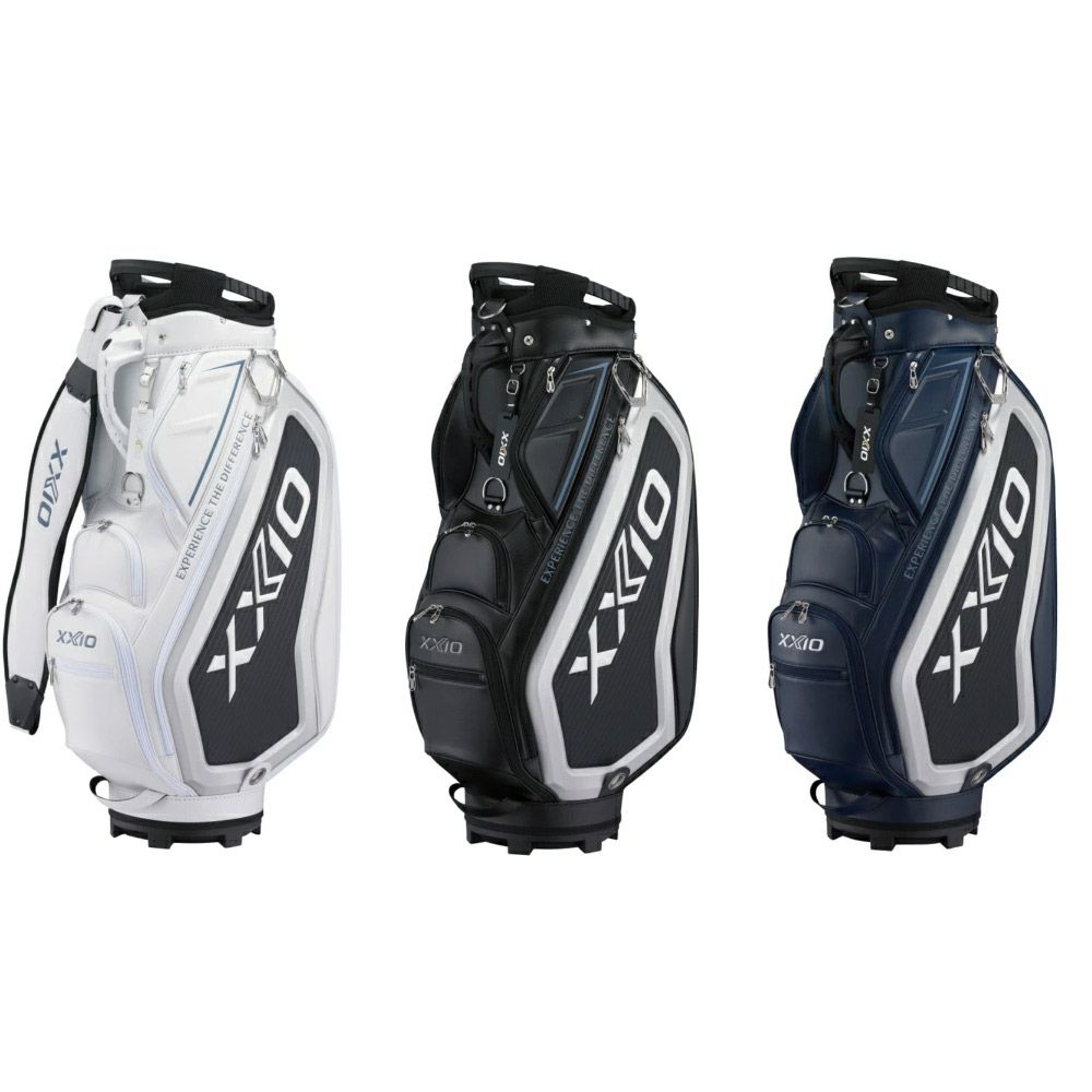 ゼクシオキャディーバッグ　ツアープロ使用モデル　9.5型 ゼクシオ プロレプリカ キャディバッグ ダンロップ GGC-X163 XXIO