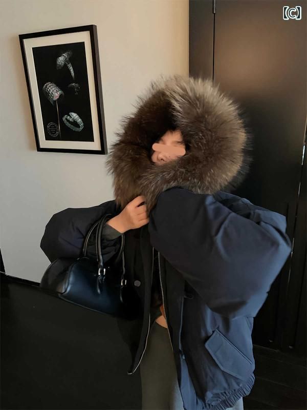 ダッフルコート風 アウター