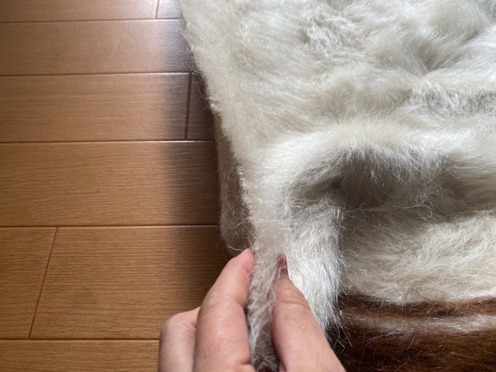 艶々毛量の多い贅沢なヴィンテージ