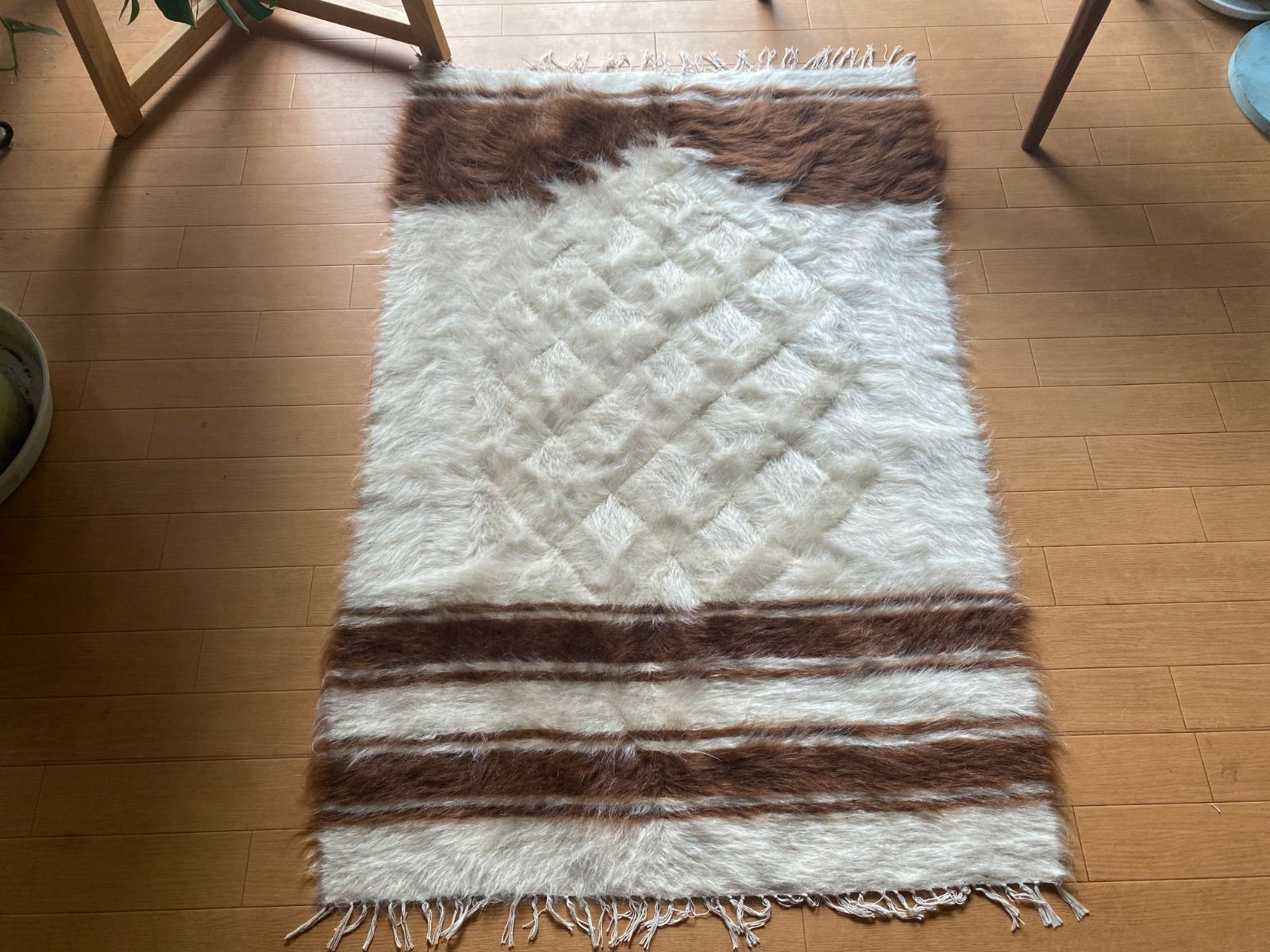 アンゴラヤギのピュアモヘア古い時代の