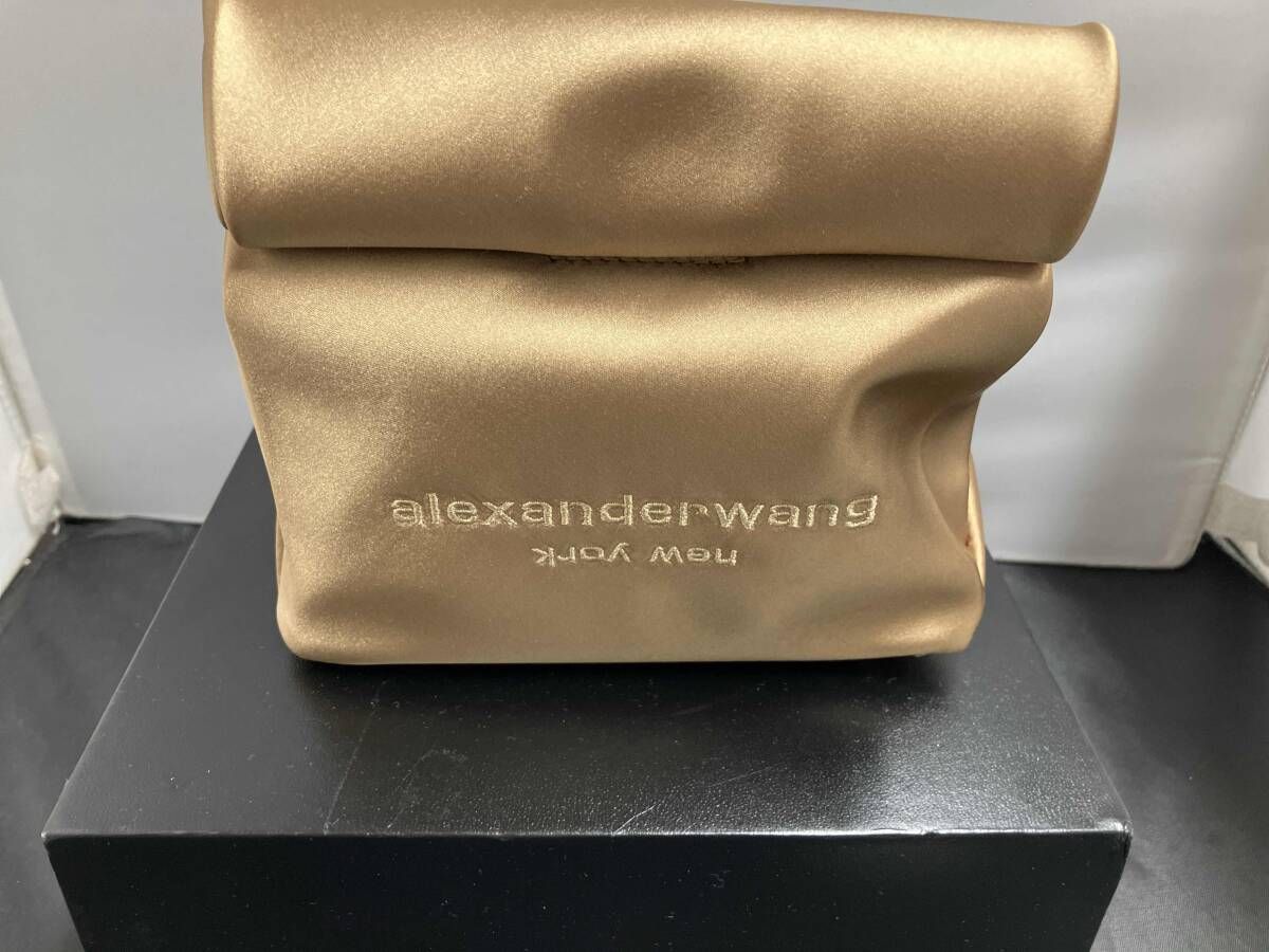 adidas alexander wang アレクサンダーワン 536-20180011 クラッチバッグ セカンドバッグ 持ち手なしバッグ ゴールド