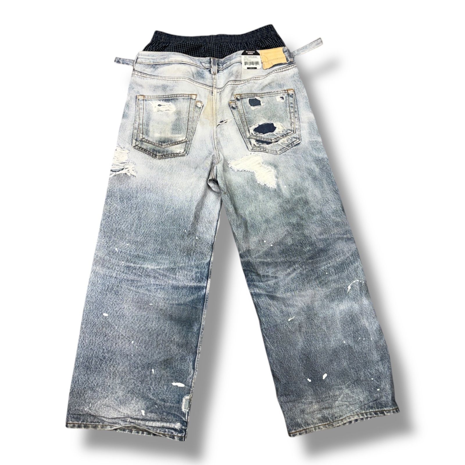 Protocol Index TROMPELOEIL LAYERED PANTS トロンプルイユレイヤード