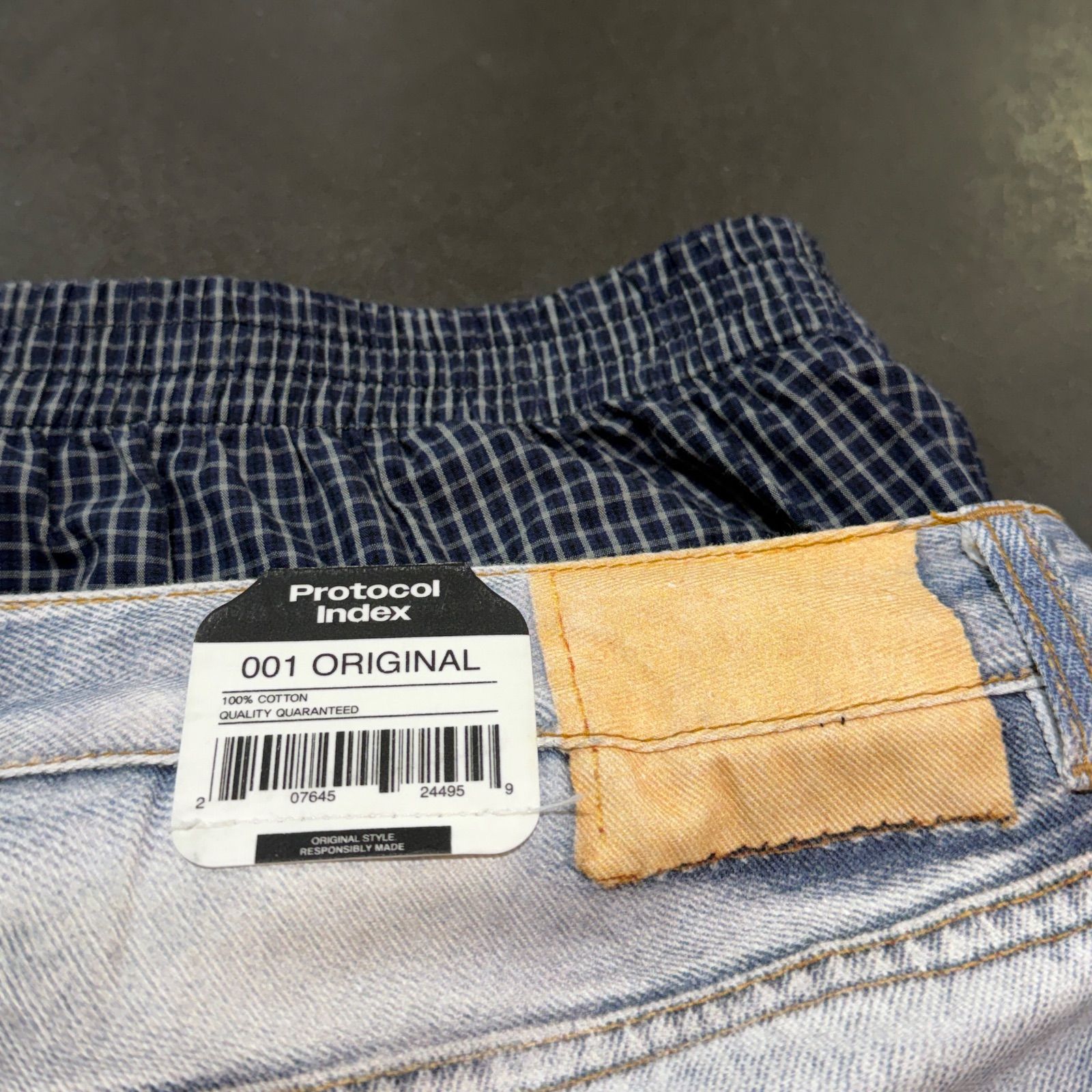 Protocol Index TROMPELOEIL LAYERED PANTS トロンプルイユレイヤード