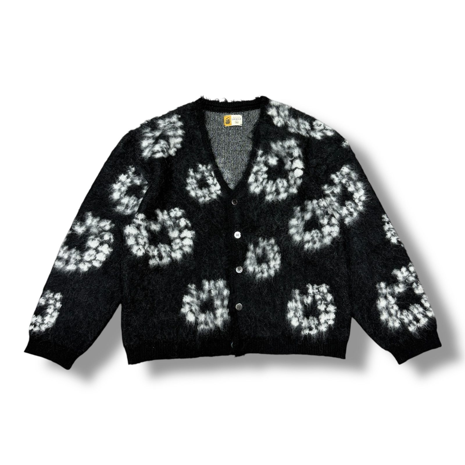 SAINT MICHAEL × DENIM TEARS 24AW DT_MH CRDIGN/CT WRTH/BLK コラボ 