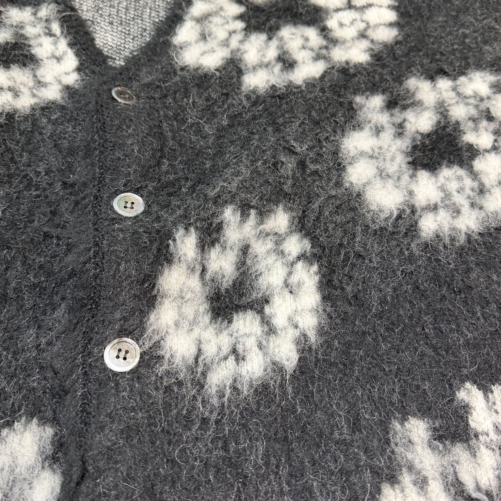 SAINT MICHAEL × DENIM TEARS 24AW DT_MH CRDIGN/CT WRTH/BLK コラボ 