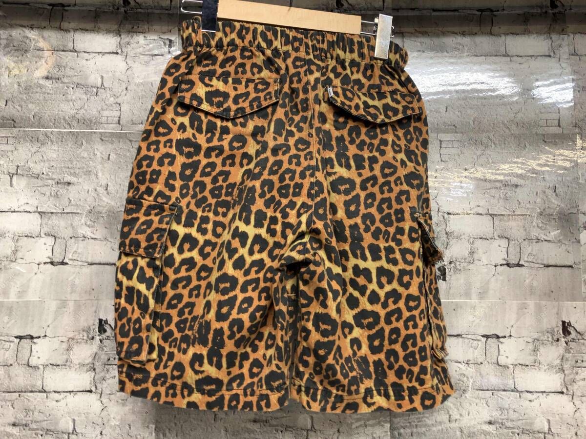 SAPEur サプール カーゴショーツ ハーフパンツ サイズM レオパード