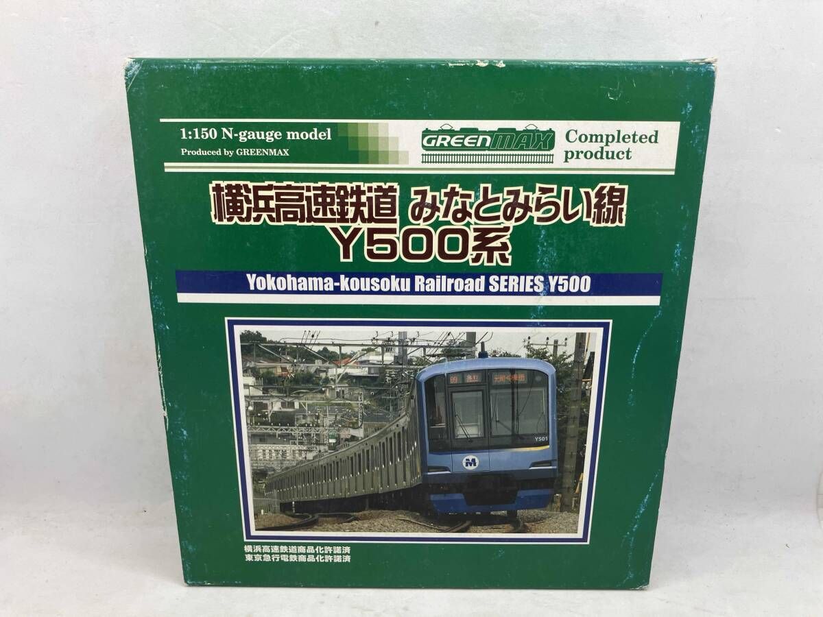現状品 Nゲージ GREENMAX 横浜高速鉄道みなとみらい線Y500系電車 増結用中間車4両セット 4044 グリーンマックス