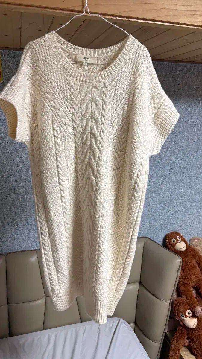 ヴァネッサ ブリューノ アッテ アルパカ カニ ニットワンピース