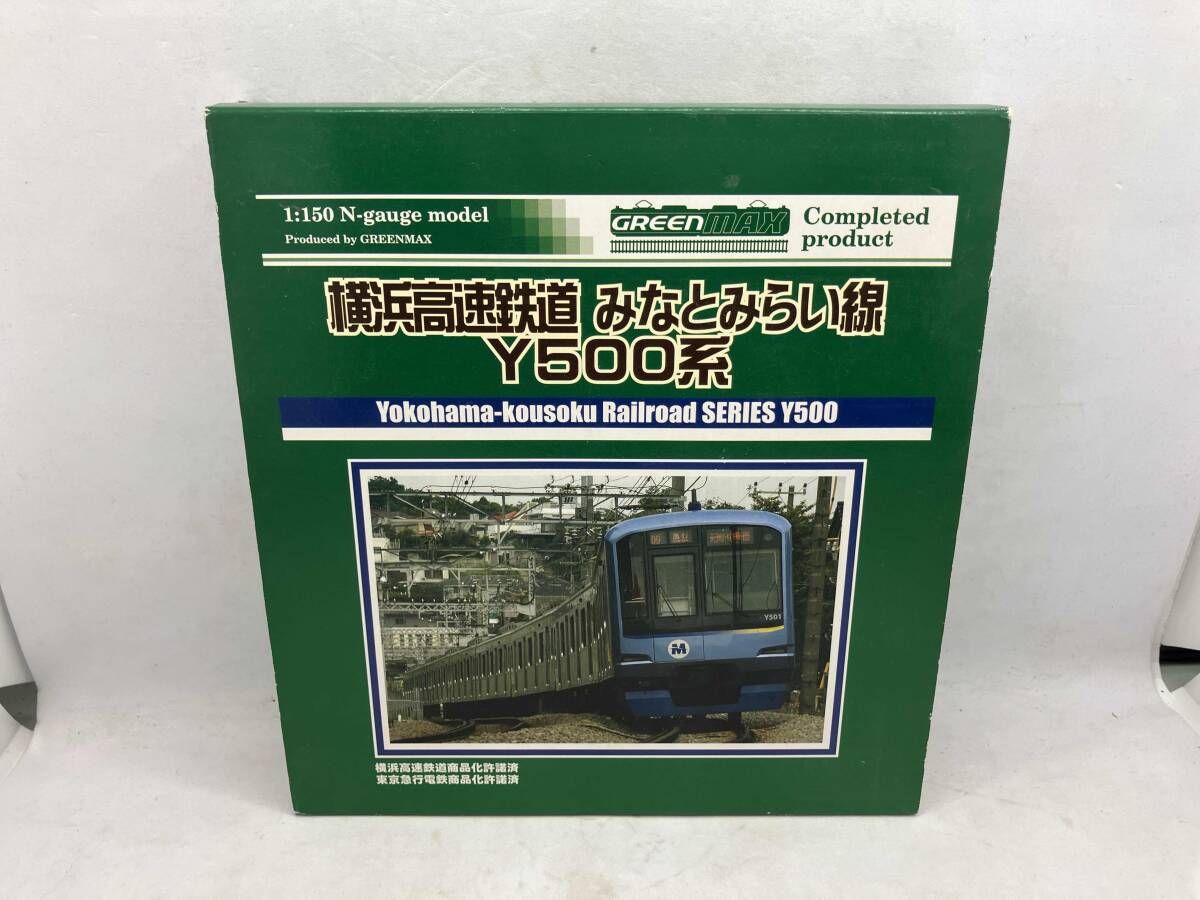 動作 済 現状品 Ｎゲージ GREENMAX 横浜高速鉄道みなとみらい線Y500系電車 基本4両編成セット 4043 グリーンマックス