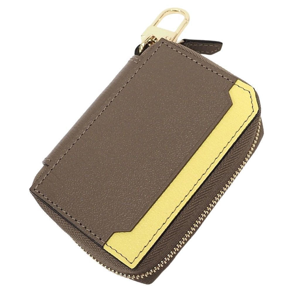 L arcobaleno スマートWキーケース GRAY YELLOW LA122GT ラルコバレーノ メンズ レディース 5WL K0609S KCT27