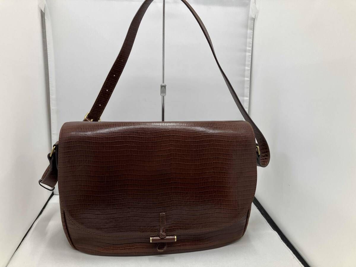ショルダーバッグ ブラウン TOUT Y EST SAC CABILLOT ショルダーバッグ