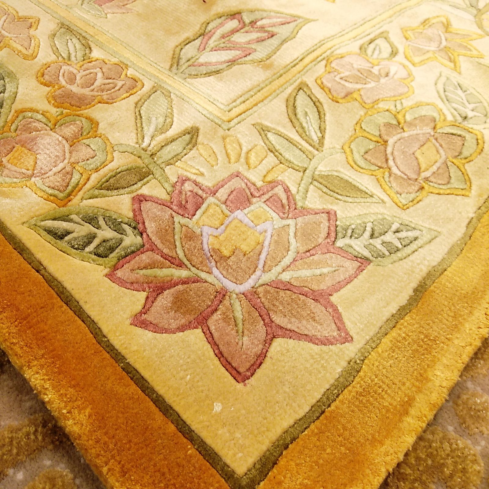 約166х237 シルク段通調