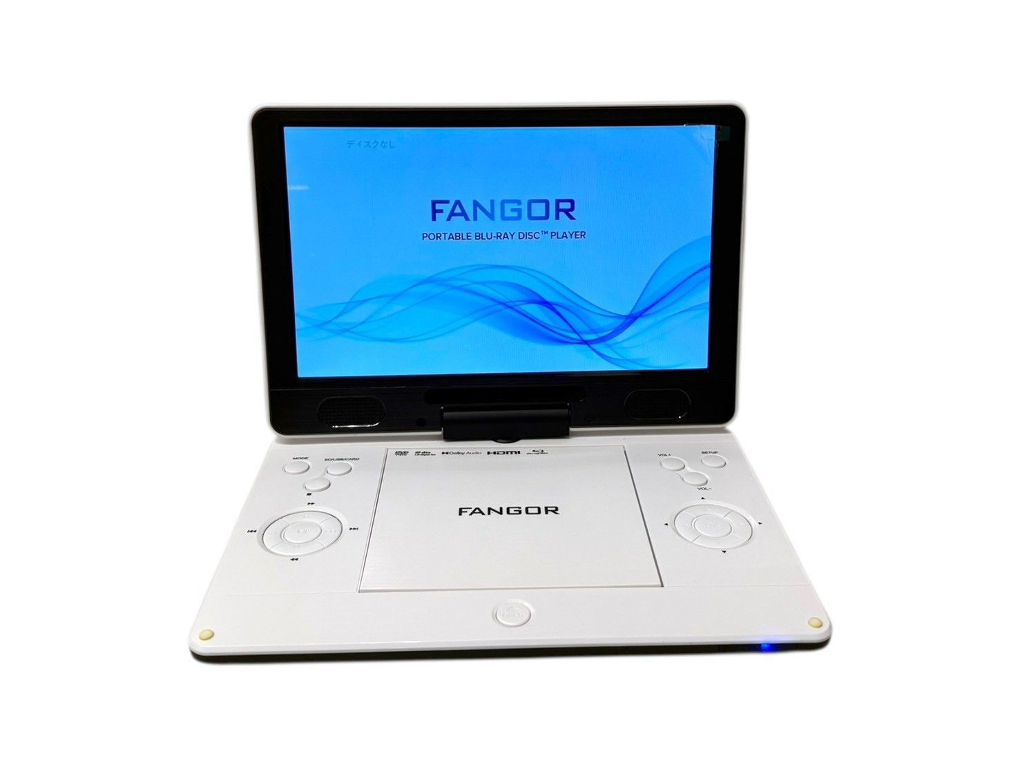 FANGOR ファンゴール ポータブルブルーレイディスクプレーヤー F BR 126 ホワイト 家電 006