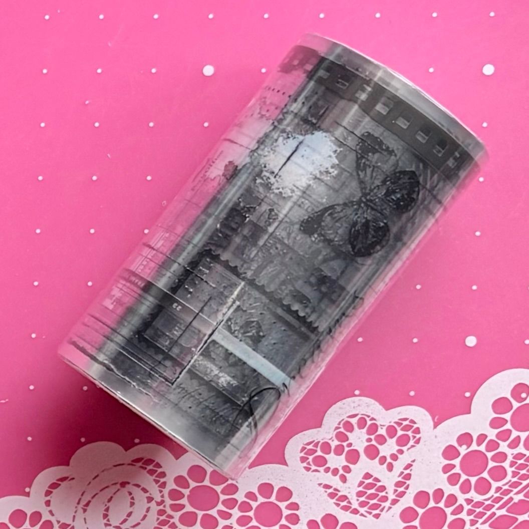 PET 条条框框 7cm×6m 海外マスキングテープ 海外マステ 英字 - メルカリ