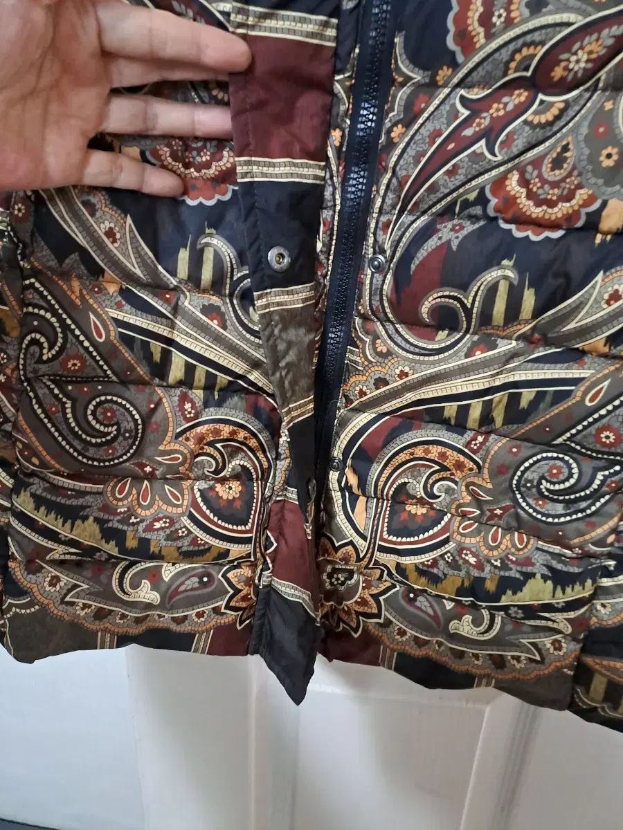 ETRO ベイズリー パータン ロング ダウン コート 55 66 GULLKHAN_COM