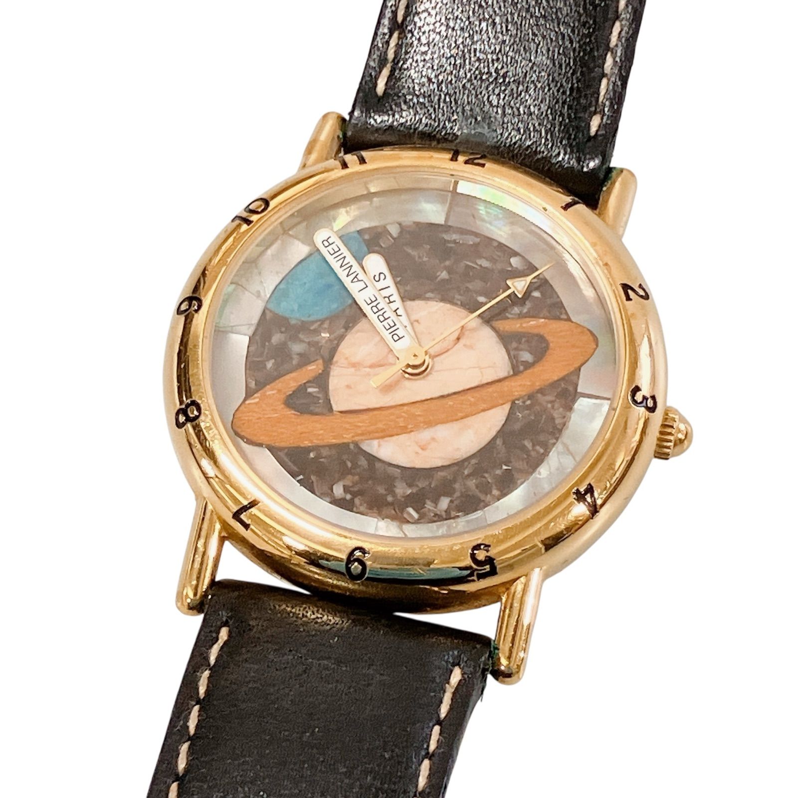 希少 稼働品 PIERRE LANNIER ピエール・ラニエ さくらももこ 土星