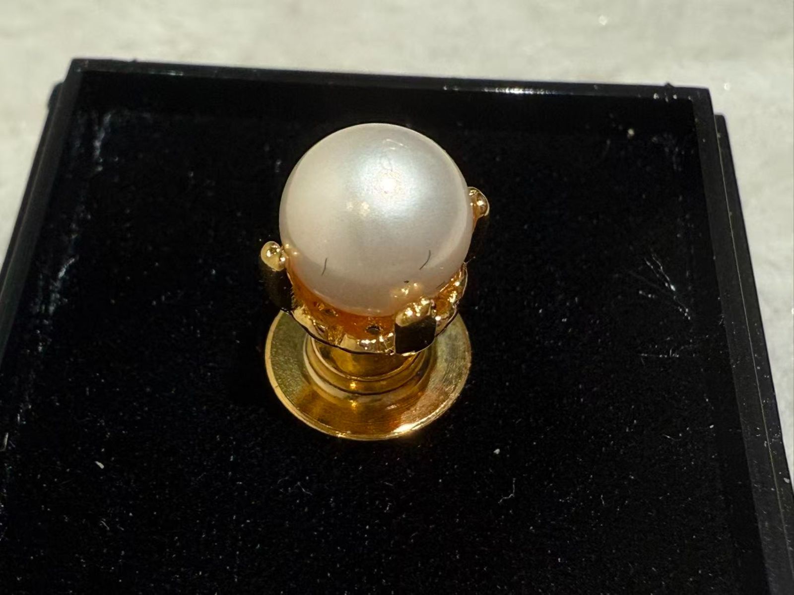 ヴィンテージ 上品 ヴィンテージ パール ピアス レディース