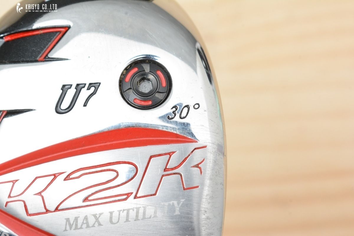 軽量モデル 高弾道 キャスコ Kasco K 2 MAX ユーティリティ 7 U 30° シャフト ONEフレックス UT H