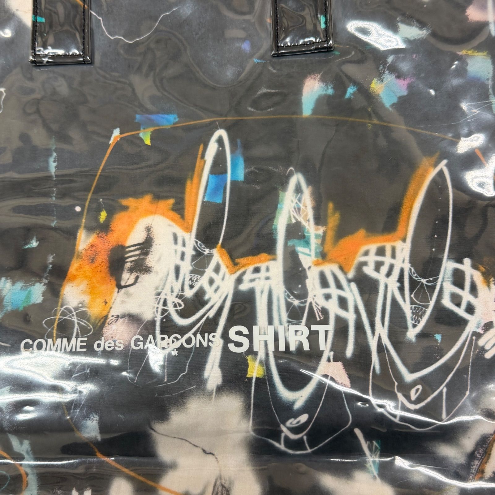 COMME des GARCONS SHIRT Tote Bag With FUTURA Print トートバッグ