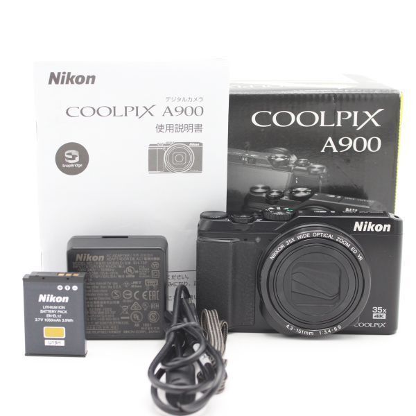 Nikon デジタルカメラ COOLPIX A 900 ブラック BK ♯82021