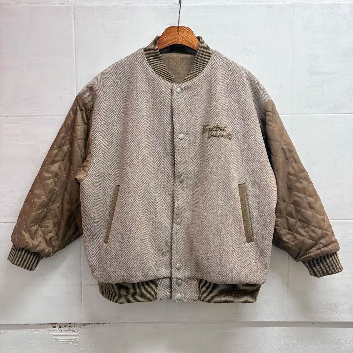 リバーシブル 日本 ヴィンテージ ブルゾン アウター