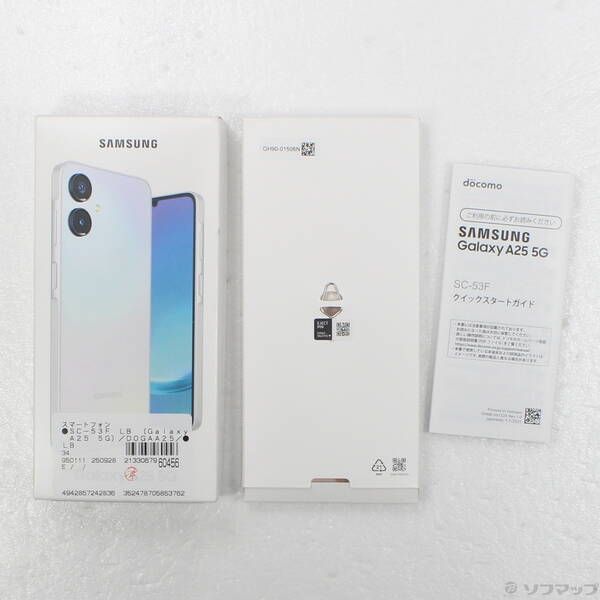 中古品〕 Galaxy A25 5G 64GB ライトブルー SC-53F docomo SIMフリー