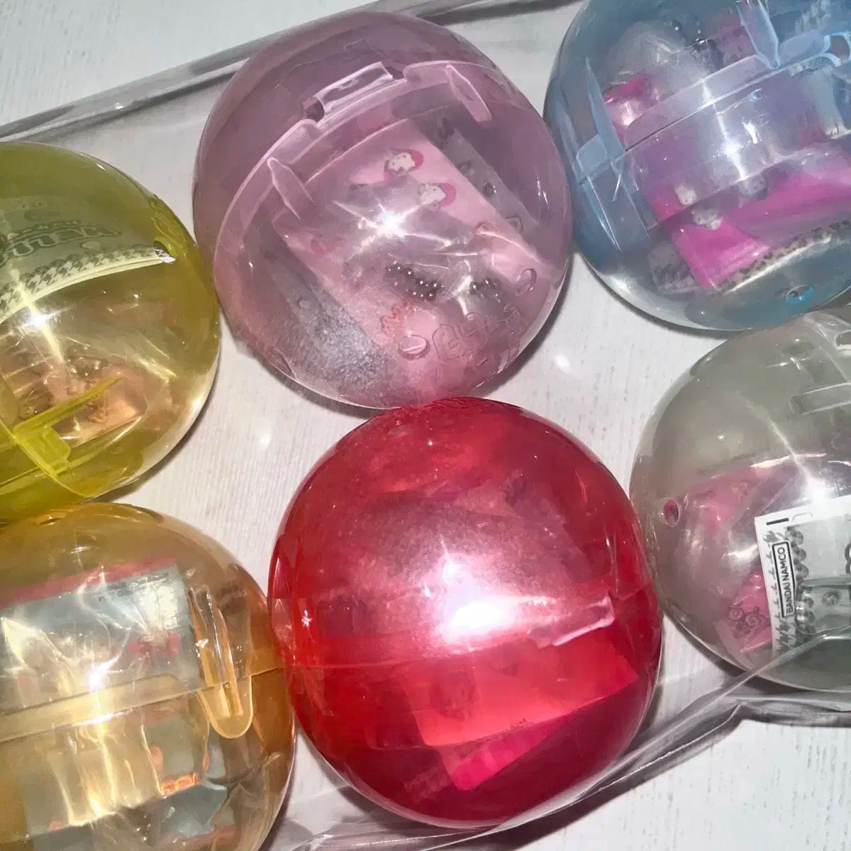 6種フルセット サンリオ ハローキティ パッケージ ミニチュア ガチャ キーホルダー