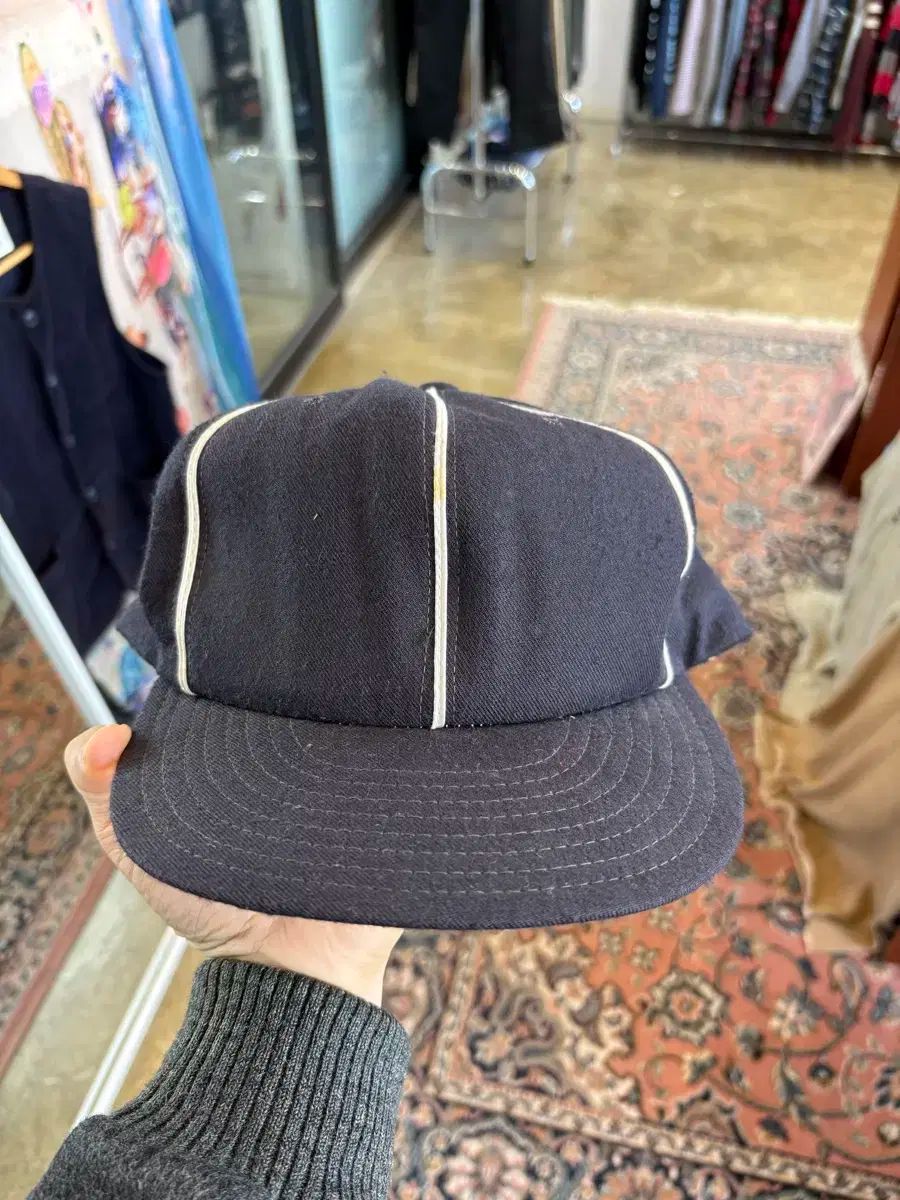 70 s USA Stevens キャップ 6パネル スナップキャップ