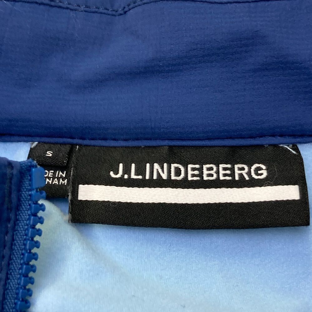 サイズ S J.LINDEBERG ジェイリンドバーグ 中綿切替 ジップジャケット ブルー系 240101418256 ゴルフウェア レディース ストスト LLC-HASEGAWATOSO_COM