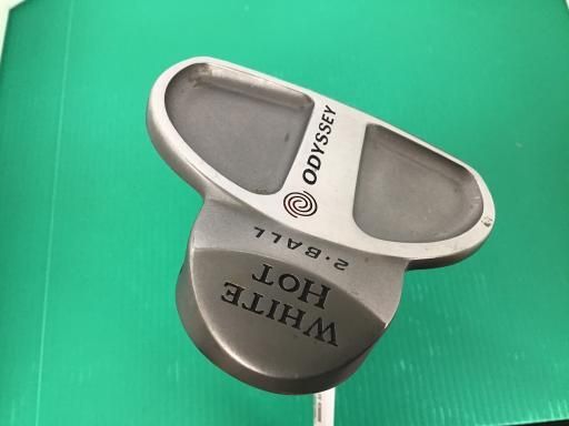 超激得，セール 【中古】 オデッセイ WHITE HOT 2 BALL 33インチ パター PT スチール (フレックスその他) メンズ 男性用 右利き 右用 Dランク ゴルフクラブ パター