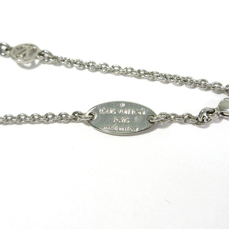 三重本店 LOUIS VUITTON ルイ ヴィトン M63198 ブレスレット エセンシャルV シルバー 135 FORTGASGNV_COM_BR
