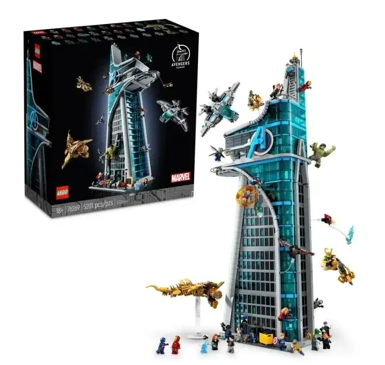 LEGOブロック 76269 アベンジャーズ タワー カートン フールセット