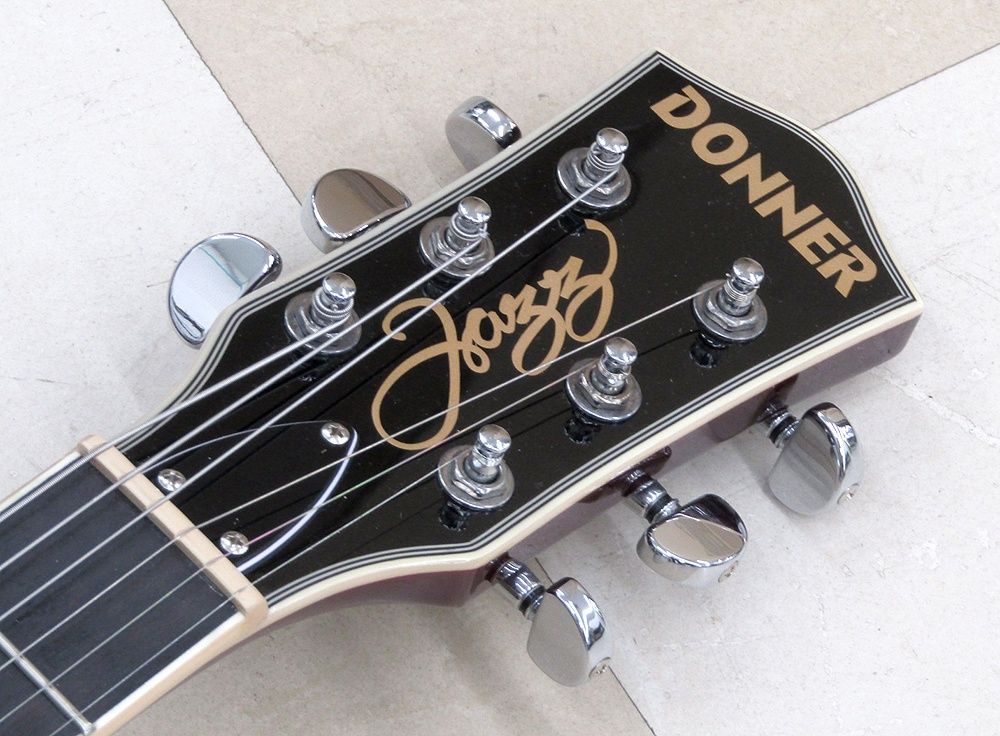 美品 DONNER セミアコ ギター DJP1000 弦楽器 ケース付属