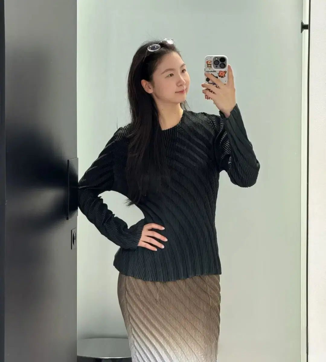 ISSEY MIYAKE ニュアンス トップス