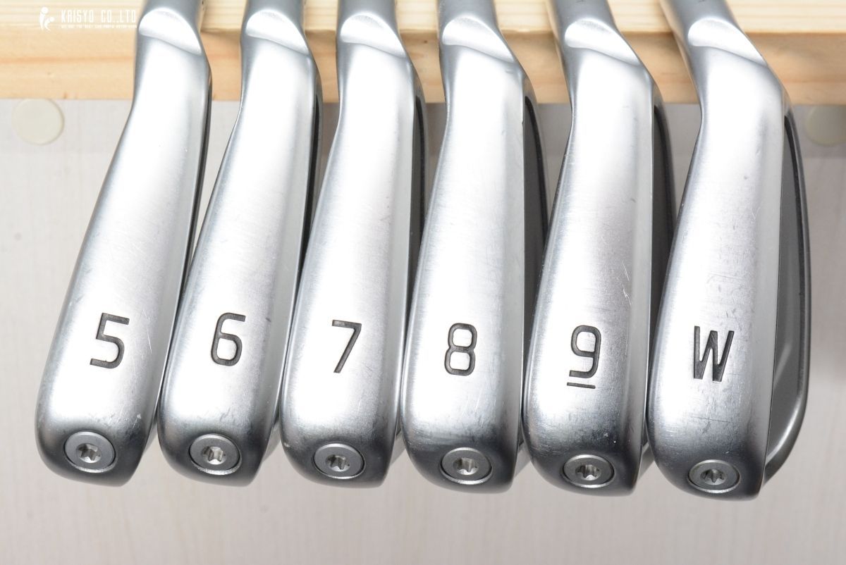 寛容性 セミブレード ピン PING i 230 アイアンセット 5 PW 6本セット Dynamic G EX TOUR ISSUE フレックスS 200 ホワイト