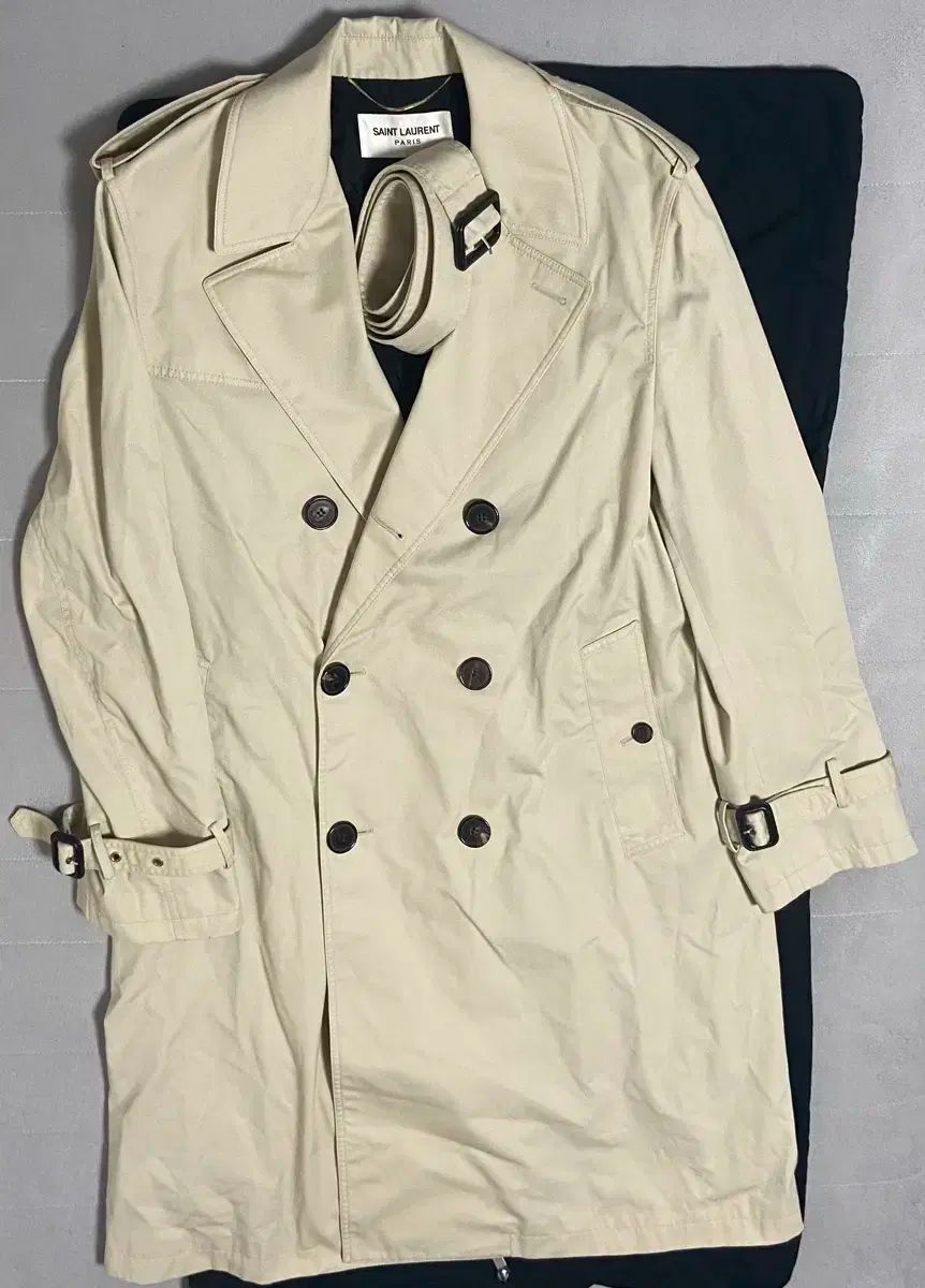 サンローラン エディシーズン トレンチ コート