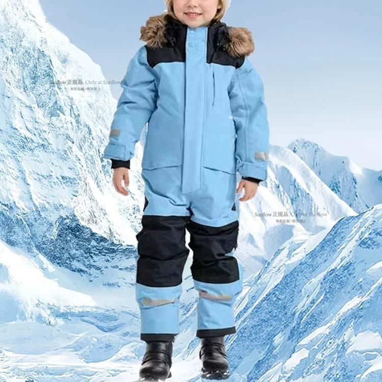 スノーボードウェア 90 キッズ ジャンプスーツ スキーウェア 幼稚園 スノーウェア 防寒 防水 男の子 ベビー 子供 雪遊び カバーオール ジャンプ