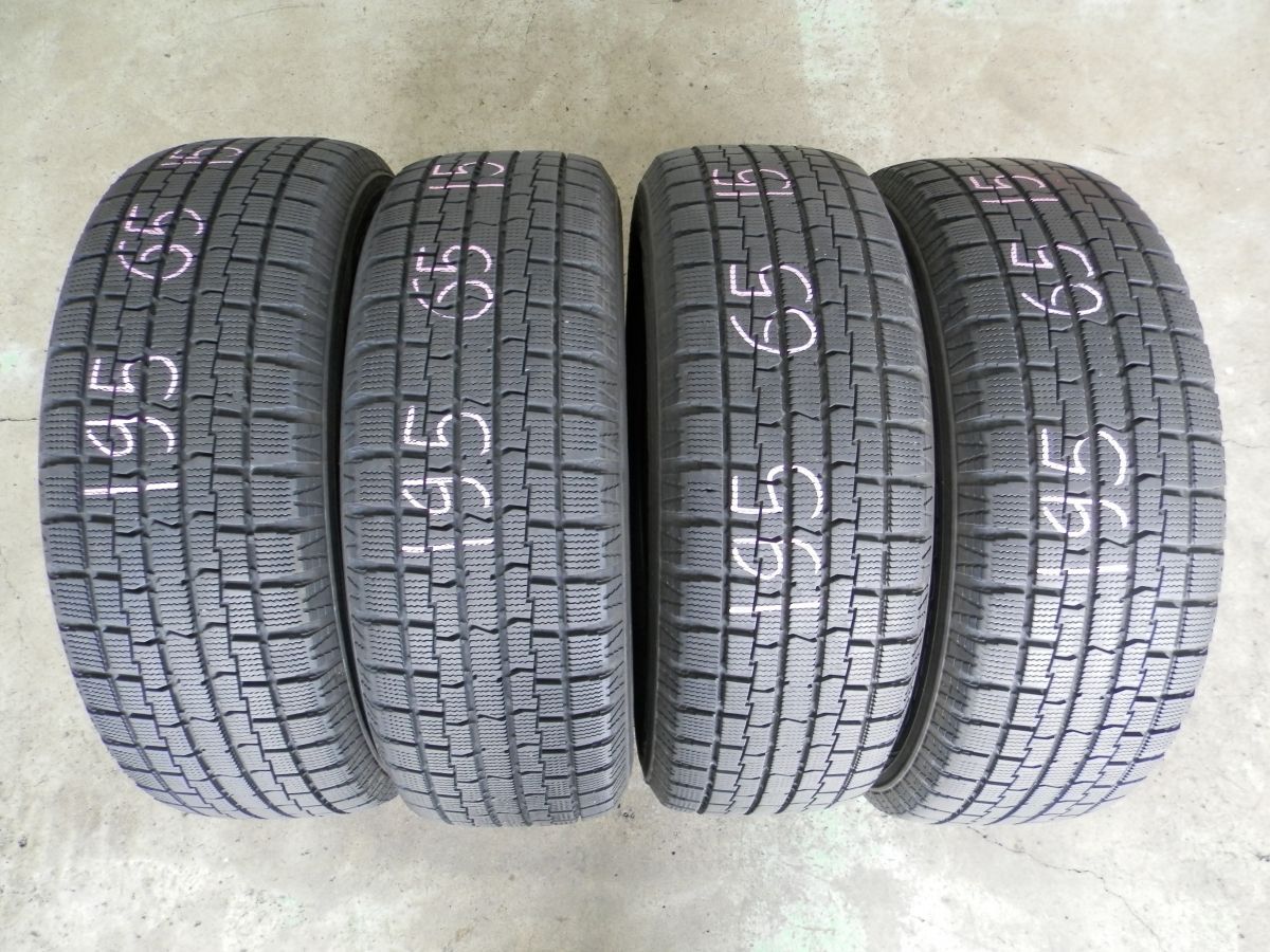 195 65 R 15 イエローハット ICE スタッドレスタイヤ 4本SET 製 冬タイヤ