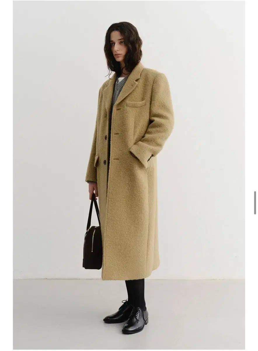 ダンスト 3ボタン ブークレコート